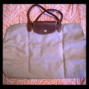 Longchamp Le Pliage Cabas Beige Bag